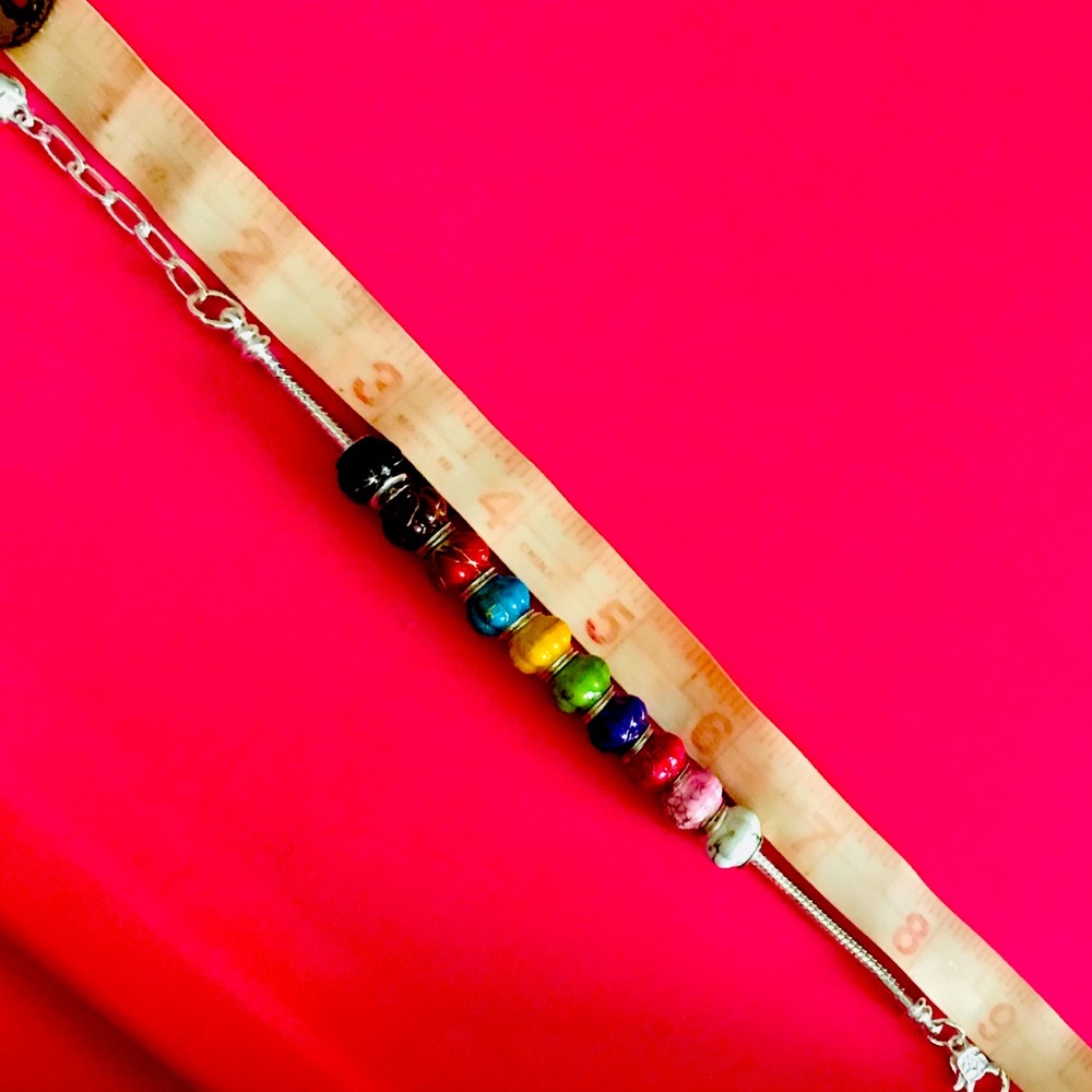 Colorful chain bracelet - Picture 4 of 4